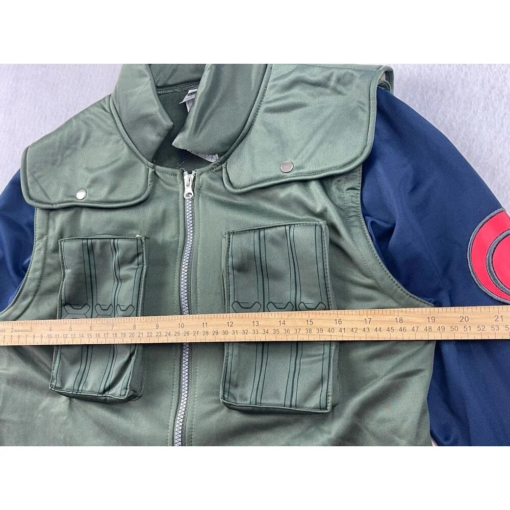 Officially Licensed Men’s Small Naruto Shippuden Kakashi Hatake Cosplay Jacket - Picture 4 of 8